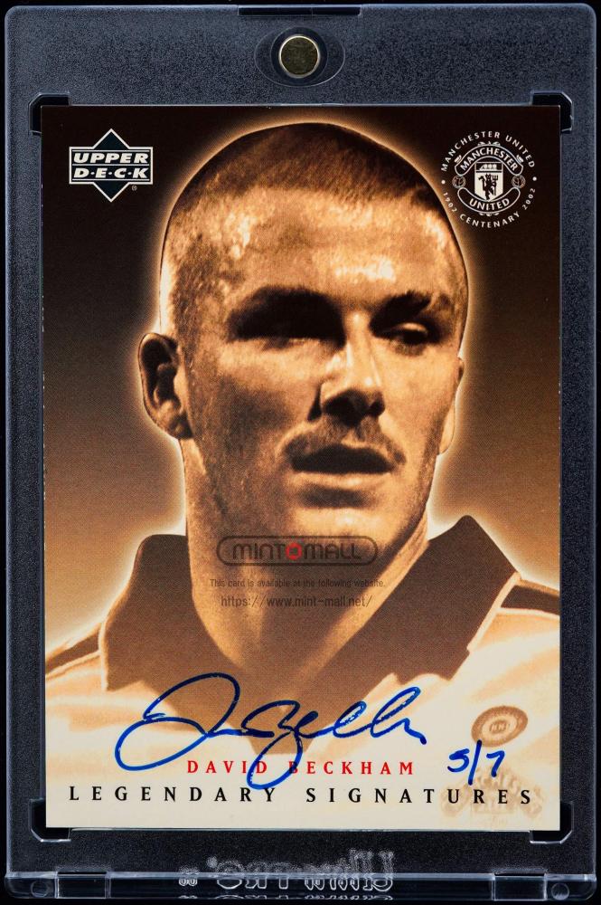 ミントモール / MINT VAULT店 (MSV委託品通販) / 2002 Upper Deck Manchester United Legends  #DBA3 David Beckham Legendary Signatures Gold【5/7】 Manchester United