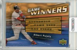 2004 Upper Deck Albert Pujols Game Winners Bat #AP《角つぶれあり》