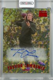 2021 Skybox Metal Universe Champions Multi-Sport Trevor Lawrence Skybox Premium 1997-98 Retro Star Rubies Autographs #RS-24