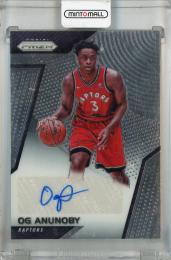 2017-18 Panini Prizm OG Anunoby Rookie Signatures #22 RC ※裏面角折れあり Toronto Raptors