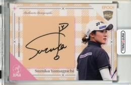 EPOCH JLPGA 日本女子プロゴルフ ROOKIES & WINNERS 2025 山口すず夏 直筆サインカード【08/15】