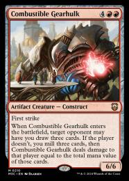 【M3C】【ENG】【リップル・Foil】《焼却の機械巨人/Combustible Gearhulk》