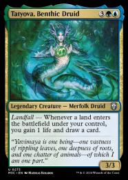 【M3C】【ENG】《水底のドルイド、タトヨヴァ/Tatyova, Benthic Druid》