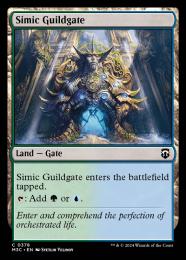 【M3C】【ENG】《シミックのギルド門/Simic Guildgate》