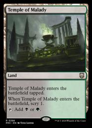 【M3C】【ENG】【リップル・Foil】《疾病の神殿/Temple of Malady》