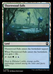 【M3C】【ENG】【リップル・Foil】《茨森の滝/Thornwood Falls》