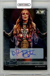 2022 UPPER DECK METAL Universe AEW Dr. Britt Baker Autographs #8《製造段階でのカット不良あり》