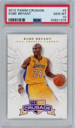 2012-13 Panini Crusade  Kobe Bryant Base #5 (PSA 10 GEM MT)