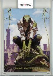 2020 Upper Deck Marvel Masterpieces  Lizard Base Gold Foil Signature Series