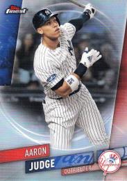 2019 Topps Finest New York Yankees Aaron Judge Base Refractorパラレル版