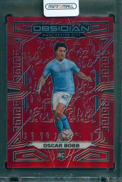 2023-24 PANINI Obsidian Soccer Oscar Bobb #83 Electric Etch Red【6/10】 Manchester City