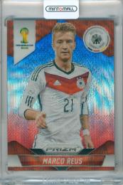 2014 Panini Prizm World Cup Marco Reus #91 Base Blue and Red Wave Prizms Parallel