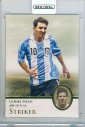2013 Futera Unique Soccer Lionel Messi  #125 Masters Striker
