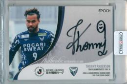 2026 EPOCH 明治安田Jリーグ 百年構想リーグ オフィシャルトレーディングカード トニー・アンデルソン #SG222 直筆サインカード【24/55】 徳島ヴォルティス