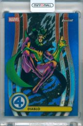2026 Topps Finest Fantastic Four 65th Anniversary Diablo #013 Base Common Blue Refractor Parallel【142/150】