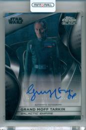 2025 Star Wars Smugglers Outpost Guy Henry #CB-GH Chrome Black Autograph Card