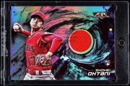 2018 Topps Fire #FRSO Shohei Ohtani Jerseys Purple【10/50】 Los Angeles Angels