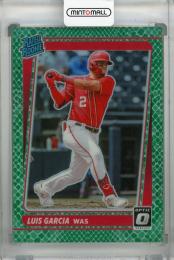 2021 Panini Donruss Optic Washington Luis Garcia Base Rated Rookie Green Dragon(パラレル版) 80/88