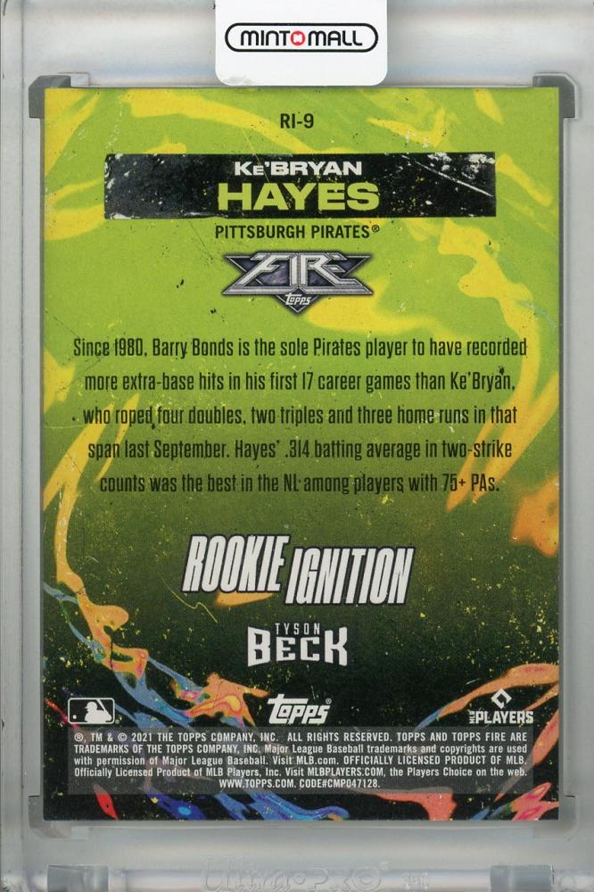 ミントモール / MINT 浦和店 / 2021 Topps Fire Pittsburgh Pirates Ke 