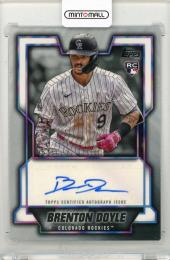 2023 TOPPS Japan Edition Brenton Doyle Autographs #TJABD Colorado Rockies