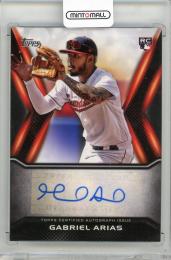 2022 TOPPS Japan Edition Gabriel Arias Autographs #TJAGAR Cleveland Guardians