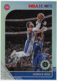 2019-20 Hoops Premium Stock Prizms Silver #114 Derrick Rose