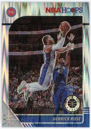 2019-20 Hoops Premium Stock Prizms Flash #114 Derrick Rose