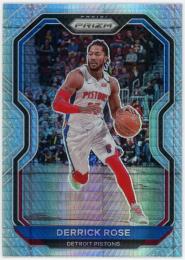 2020-21 Panini Prizm Prizms Hyper #231 Derrick Rose
