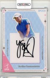 2025 EPOCH JLPGA ROOKIES & WINNERS 山本景子 直筆サインカード【35/50】