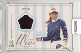 2025 EPOCH JLPGA ROOKIES & WINNERS 藤本麻子 オーセンティックウェアカード【059/100】