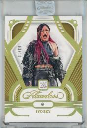 2024 Panini Flawless WWE Iyo Sky Gold #36【3/10】