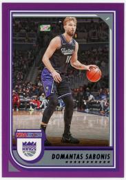 2022-23 Hoops Purple #159 Domantas Sabonis