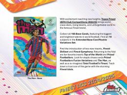 ◆予約◆2024-25 TOPPS FINEST UEFA CLUB COMPETITIONS