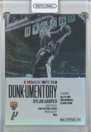 2025-26 Topps Hoops Dylan Harper Dunkumentory #D12 San Antonio Spurs