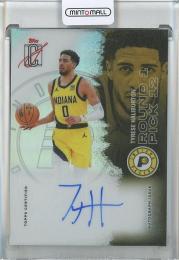 2025-26 Topps Signature Class Tyrese Haliburton Chrome Veteran Class Autographs #VCCTHA Indiana Pacers