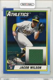 2025 TOPPS Series2 Jacob Wilson 1990 Topps Relics Blue #90R2JWI【080/150】 Athletics