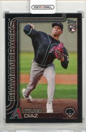 2025 TOPPS Yilber Diaz Black #104【49/74】 Arizona Diamondbacks