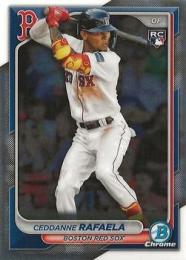 2024 Bowman Chrome MLB #5 Ceddanne Rafaela レギュラーカード RC