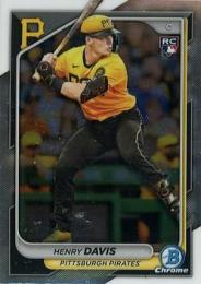 2024 Bowman Chrome MLB #7 Henry Davis レギュラーカード RC