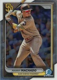 2024 Bowman Chrome MLB #12 Manny Machado レギュラーカード