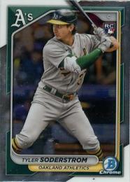 2024 Bowman Chrome MLB #16 Tyler Soderstrom レギュラーカード RC