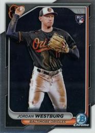 2024 Bowman Chrome MLB #17 Jordan Westburg レギュラーカード RC