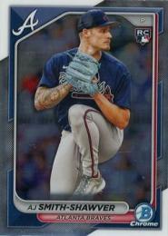 2024 Bowman Chrome MLB #22 AJ Smith-Shawver レギュラーカード RC