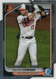 2024 Bowman Chrome MLB #33 Colton Cowser レギュラーカード RC