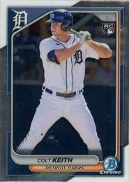 2024 Bowman Chrome MLB #34 Colt Keith レギュラーカード RC