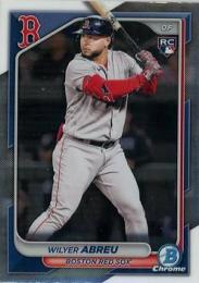 2024 Bowman Chrome MLB #46 Wilyer Abreu レギュラーカード RC
