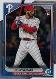 2024 Bowman Chrome MLB #50 Johan Rojas レギュラーカード RC