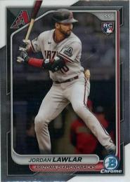 2024 Bowman Chrome MLB #55 Jordan Lawlar レギュラーカード RC