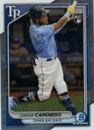 2024 Bowman Chrome MLB #56 Junior Caminero レギュラーカード RC