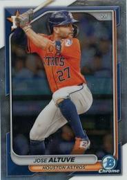 2024 Bowman Chrome MLB #57 Jose Altuve レギュラーカード